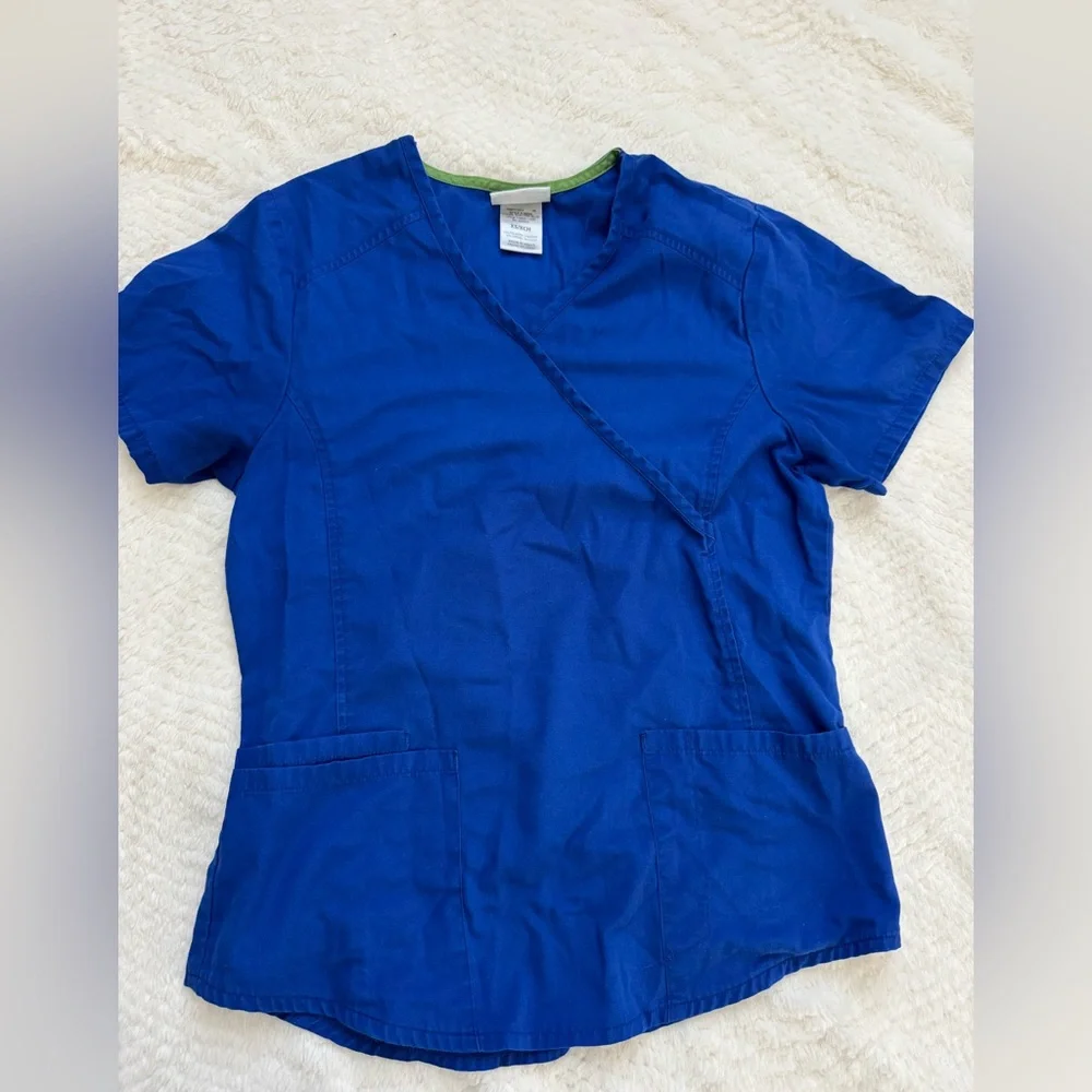 Blue Scrub Set - Picture 2 of 8